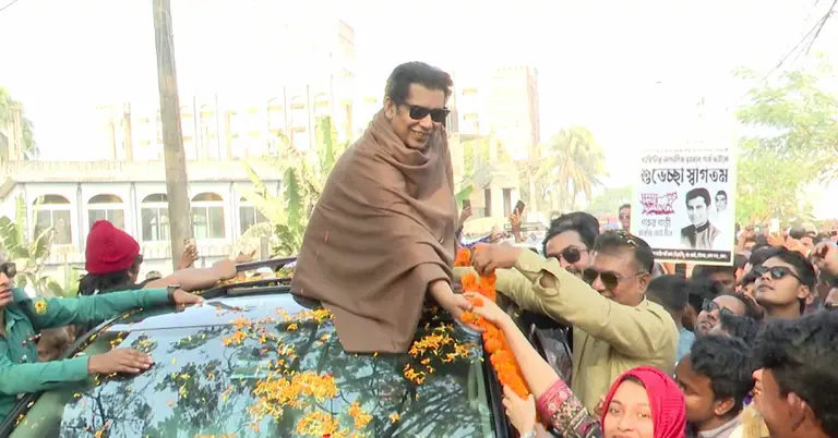 আন্দালিব রহমান পার্থের নির্বাচনি প্রচারণা